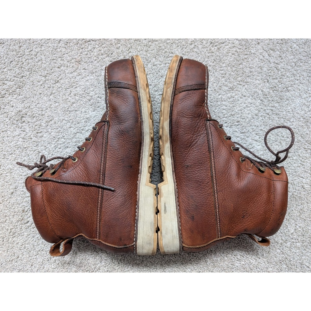 Irish Setter 83620 Ashby Work Boots Mens 13 Leather Brown Steel Toe Waterproof - Picture 4 of 9